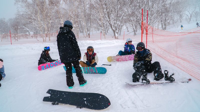 snowboarding beginner