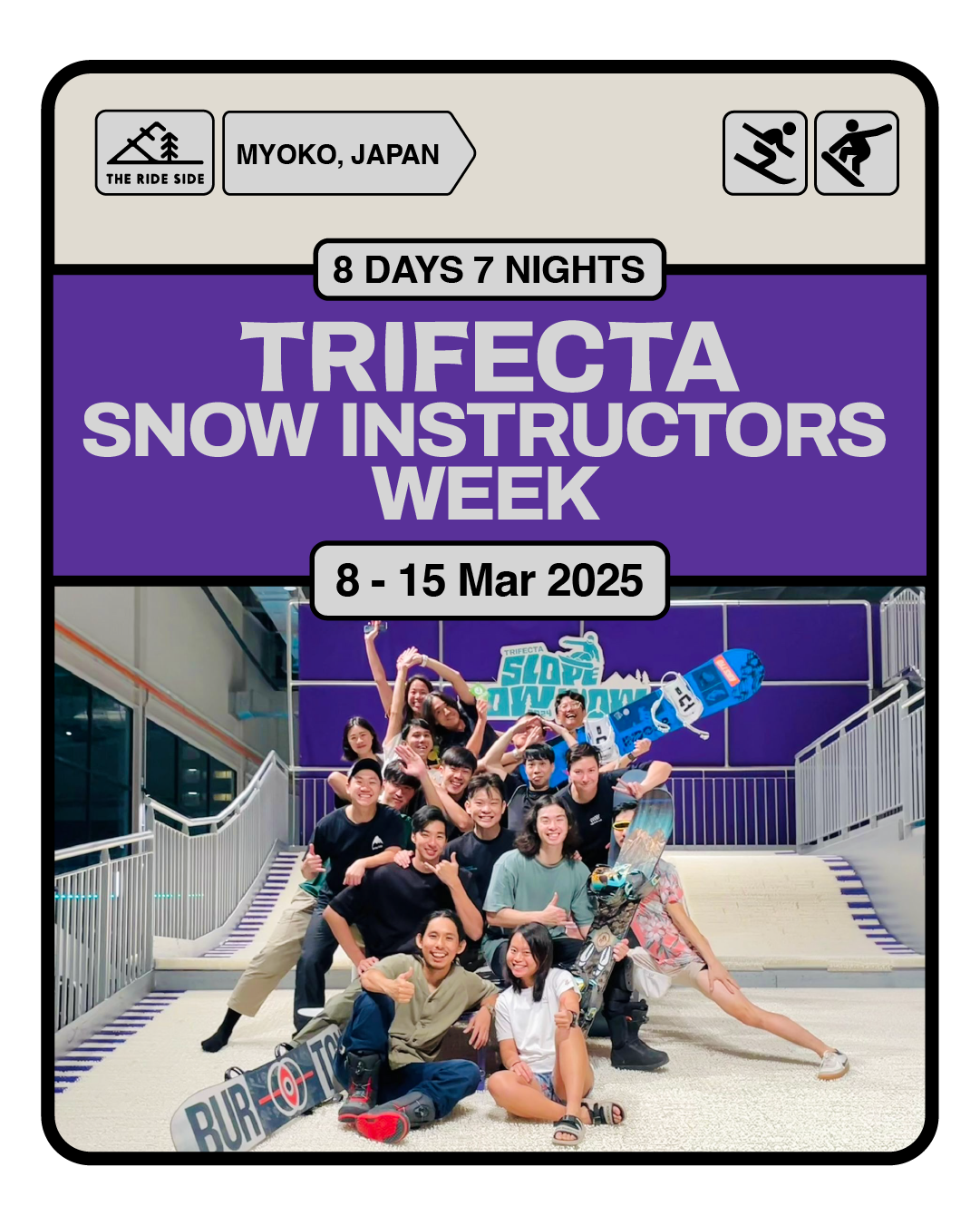 TRIFECTA Snow Instructors Week - The Ride Side - Ski & Snowboard